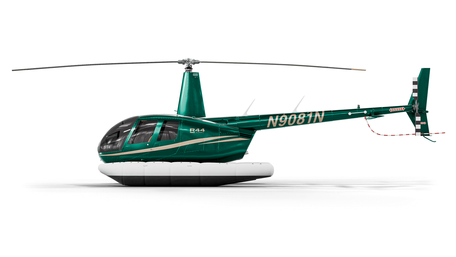 Robinson R44 helicopter